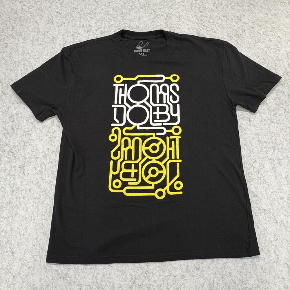 Thomas Dolby - 2024 "Totally Tubular" Tour Graphic T-Shirt (XL, Like New)
